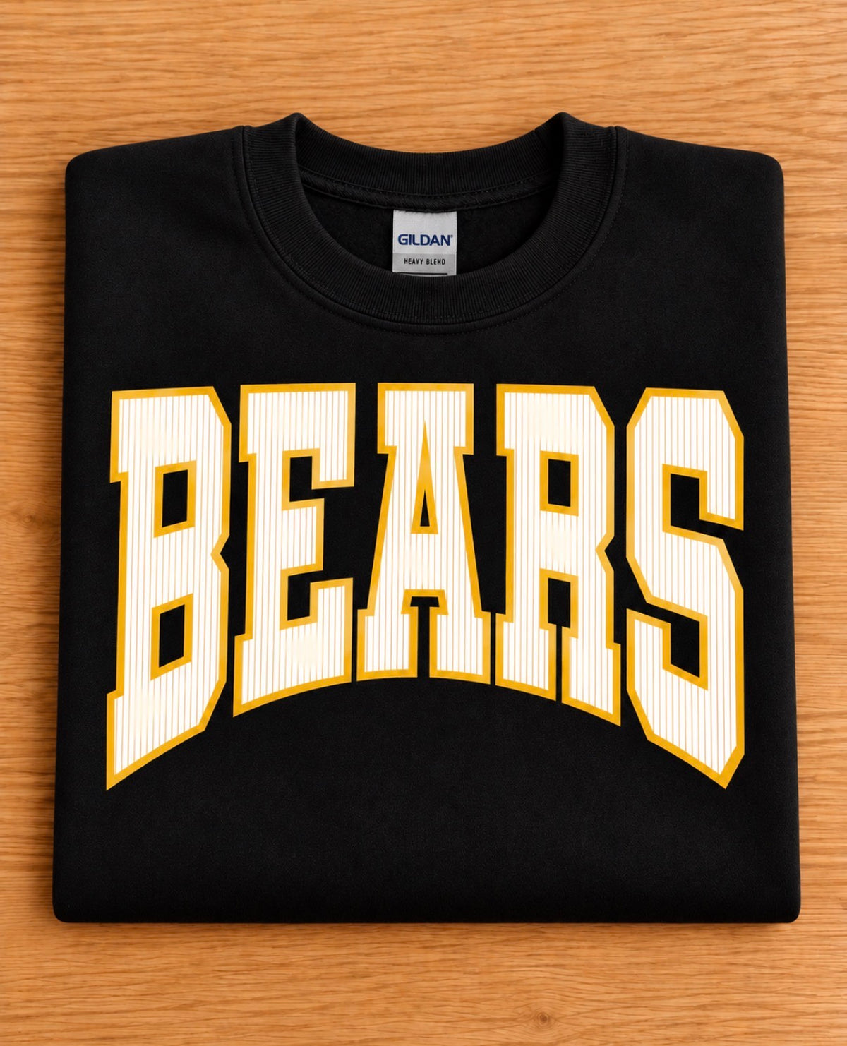 Bears Pinstripe Crewneck