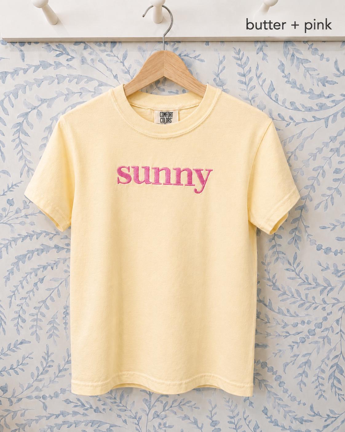 Personalized Youth Embroidered Name Tee