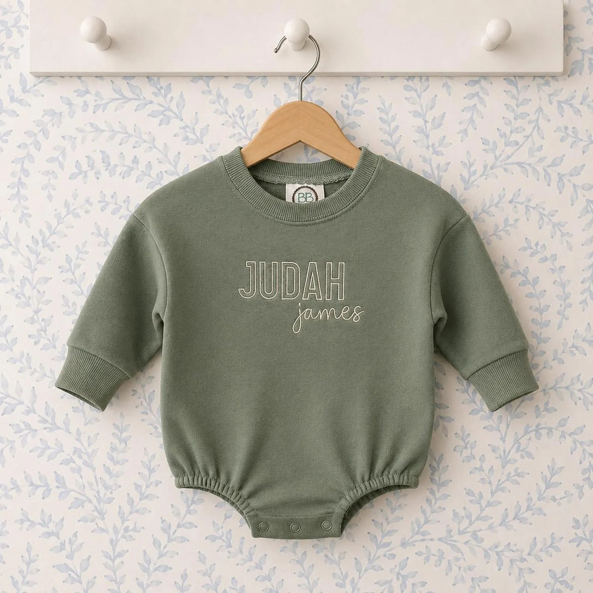 Personalized Baby Sweatshirt Bubble