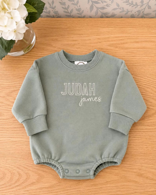 Personalized Baby Sweatshirt Bubble