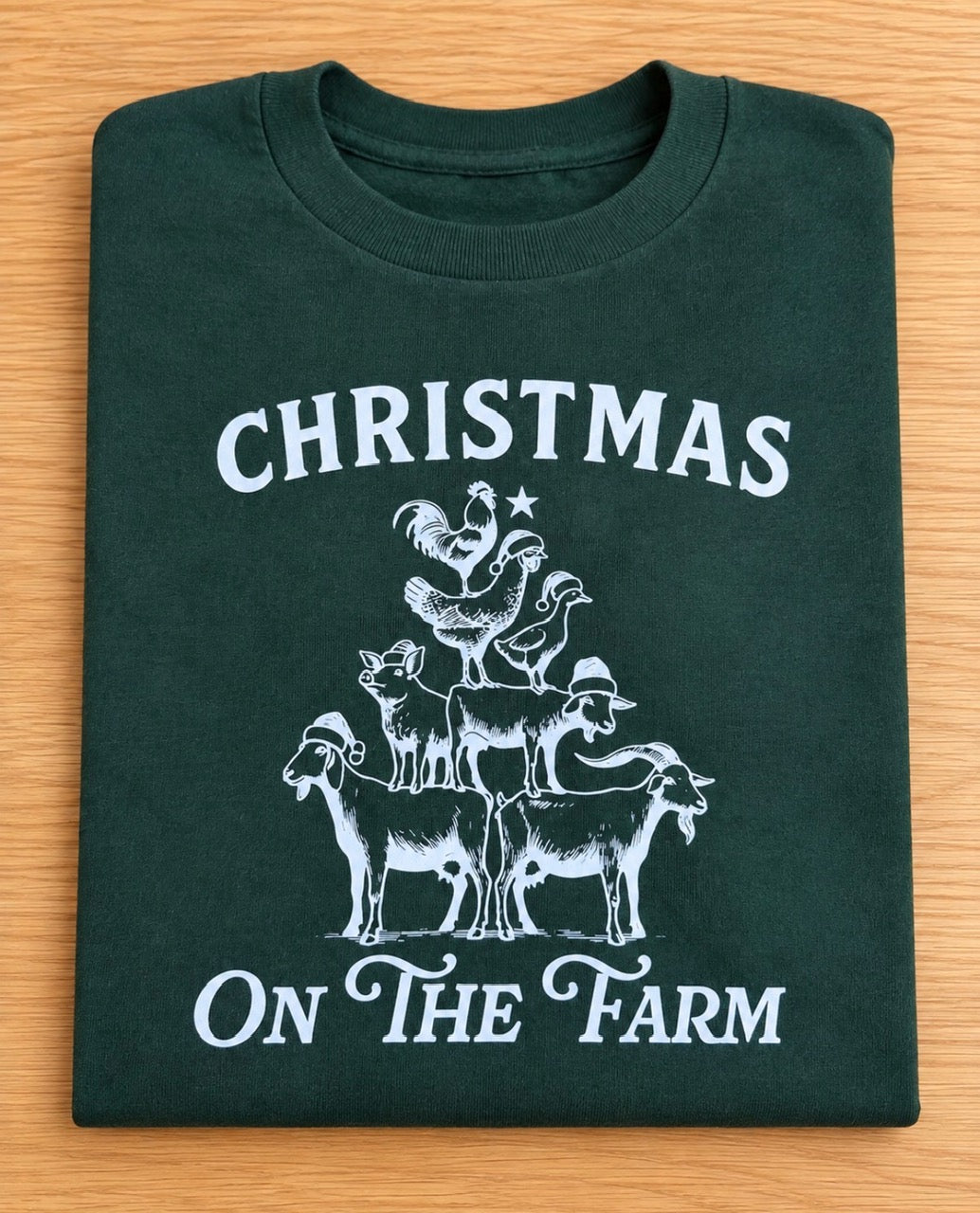 Christmas on the Farm Long Sleeve
