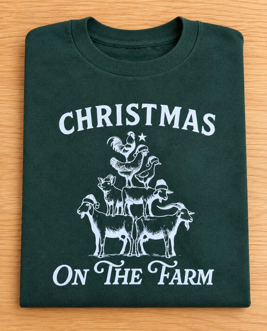 Christmas on the Farm Long Sleeve