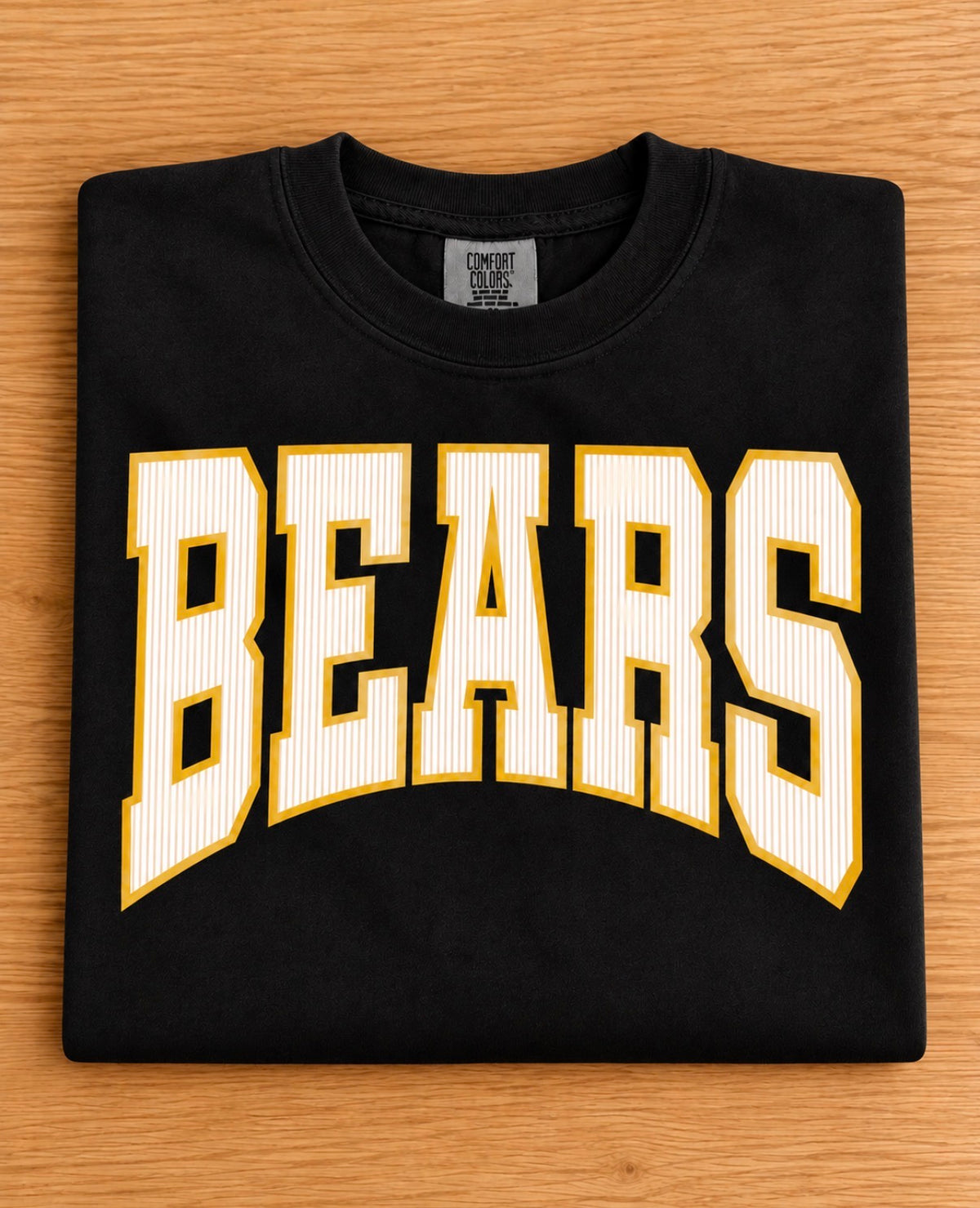 Bears Pinstripe Varsity Long Sleeve Tee