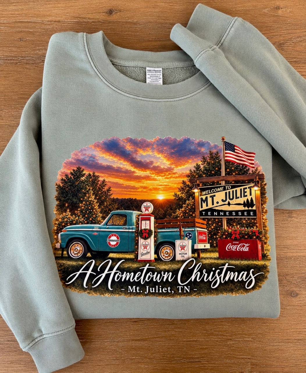 Mt. Juliet, TN Hometown Christmas Pickup Crewneck