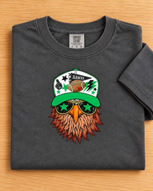 Hawks Game Day Mascot Tee