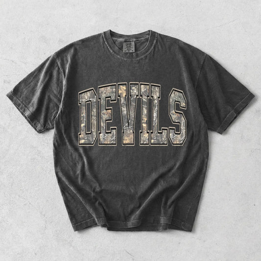 Devils Camo Varsity Tee